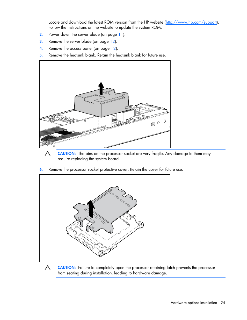 HP ProLiant BL495c G5 Server-Blade User Manual | Page 24 / 91