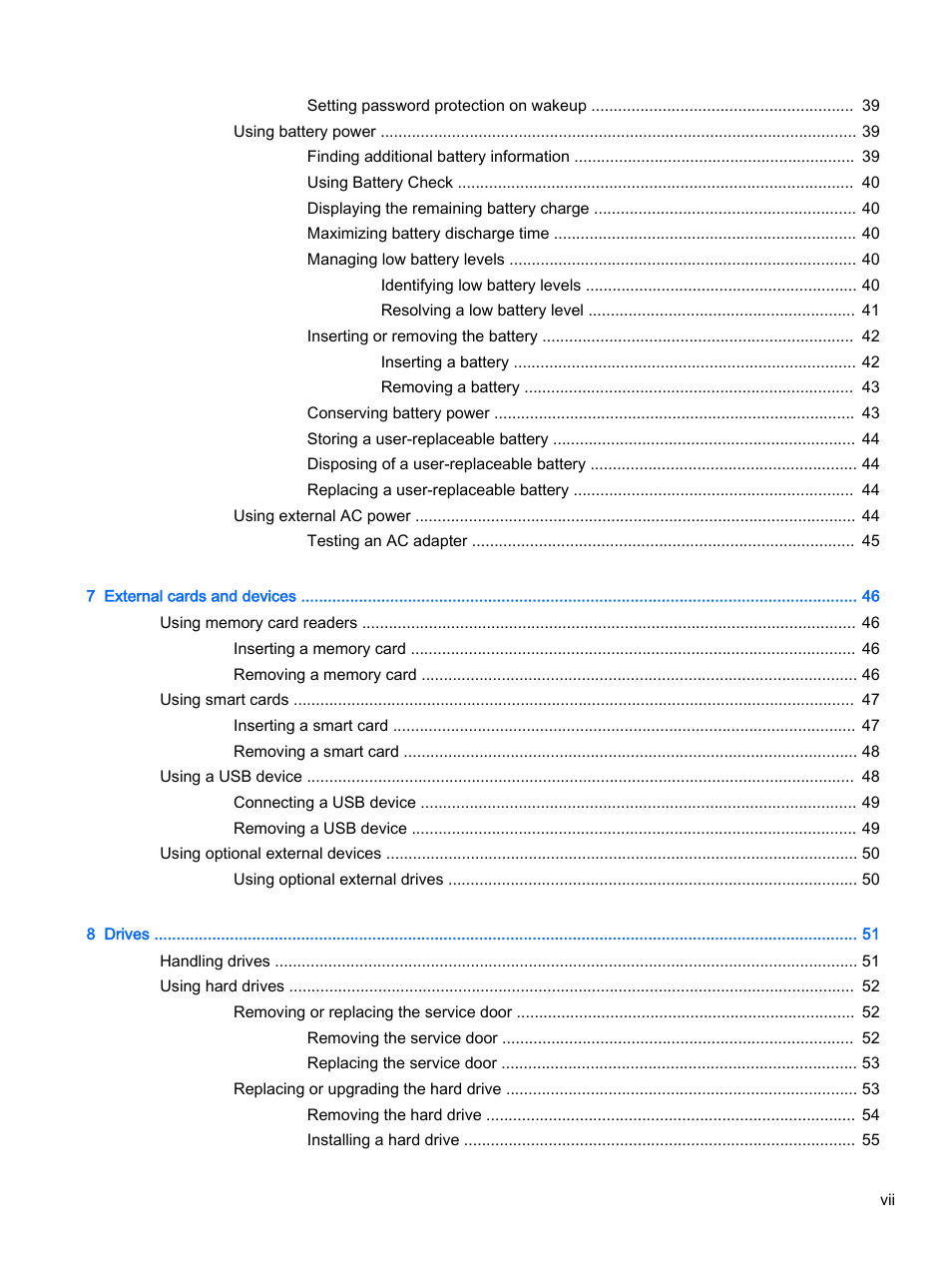 HP EliteBook 755 G2 Notebook PC User Manual | Page 7 / 106