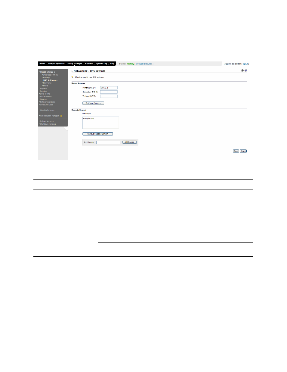 Setting the host name | HP StorageWorks Enterprise File Services WAN Accelerator User Manual | Page 112 / 230