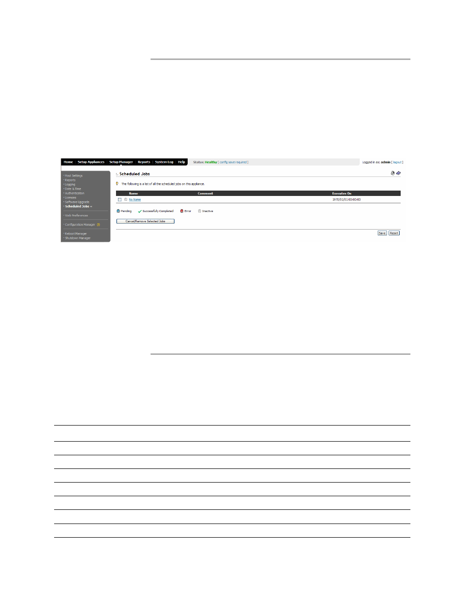 Displaying job status, Modifying web preferences | HP StorageWorks Enterprise File Services WAN Accelerator User Manual | Page 134 / 230