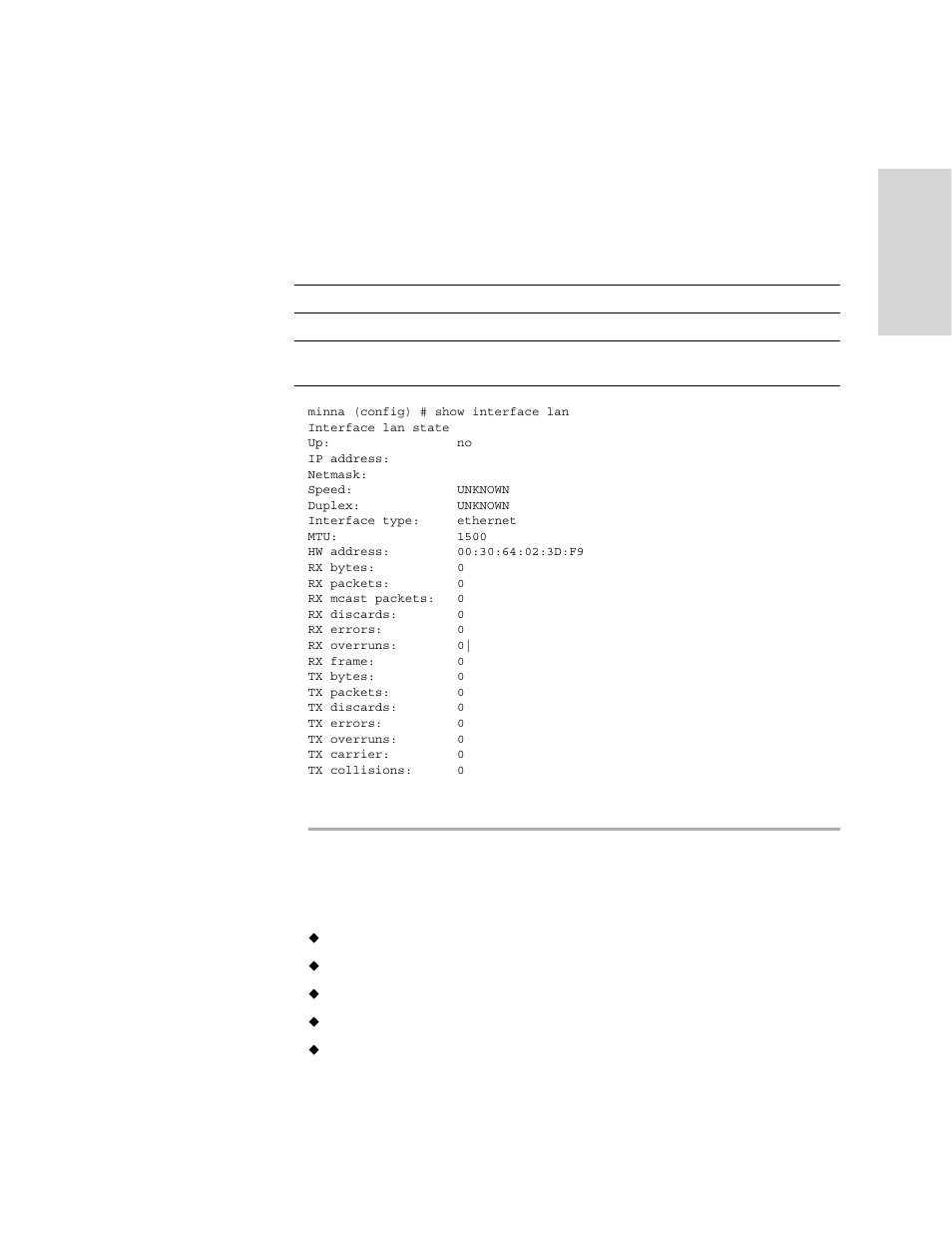 Show interface, Name resolution commands | HP StorageWorks Enterprise File Services WAN Accelerator User Manual | Page 177 / 230