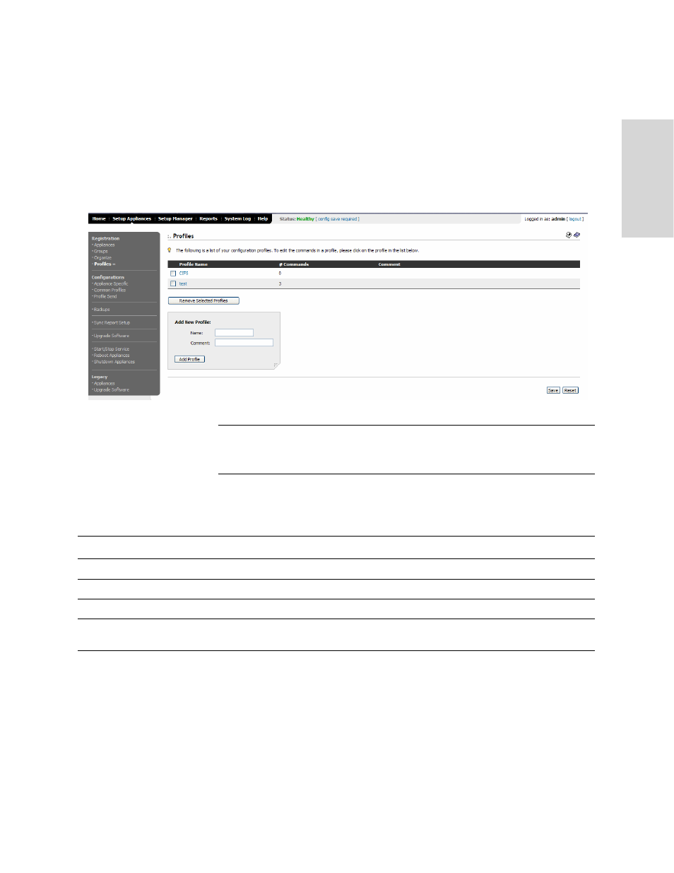 Creating common profiles, Specifying general profile settings | HP StorageWorks Enterprise File Services WAN Accelerator User Manual | Page 39 / 230