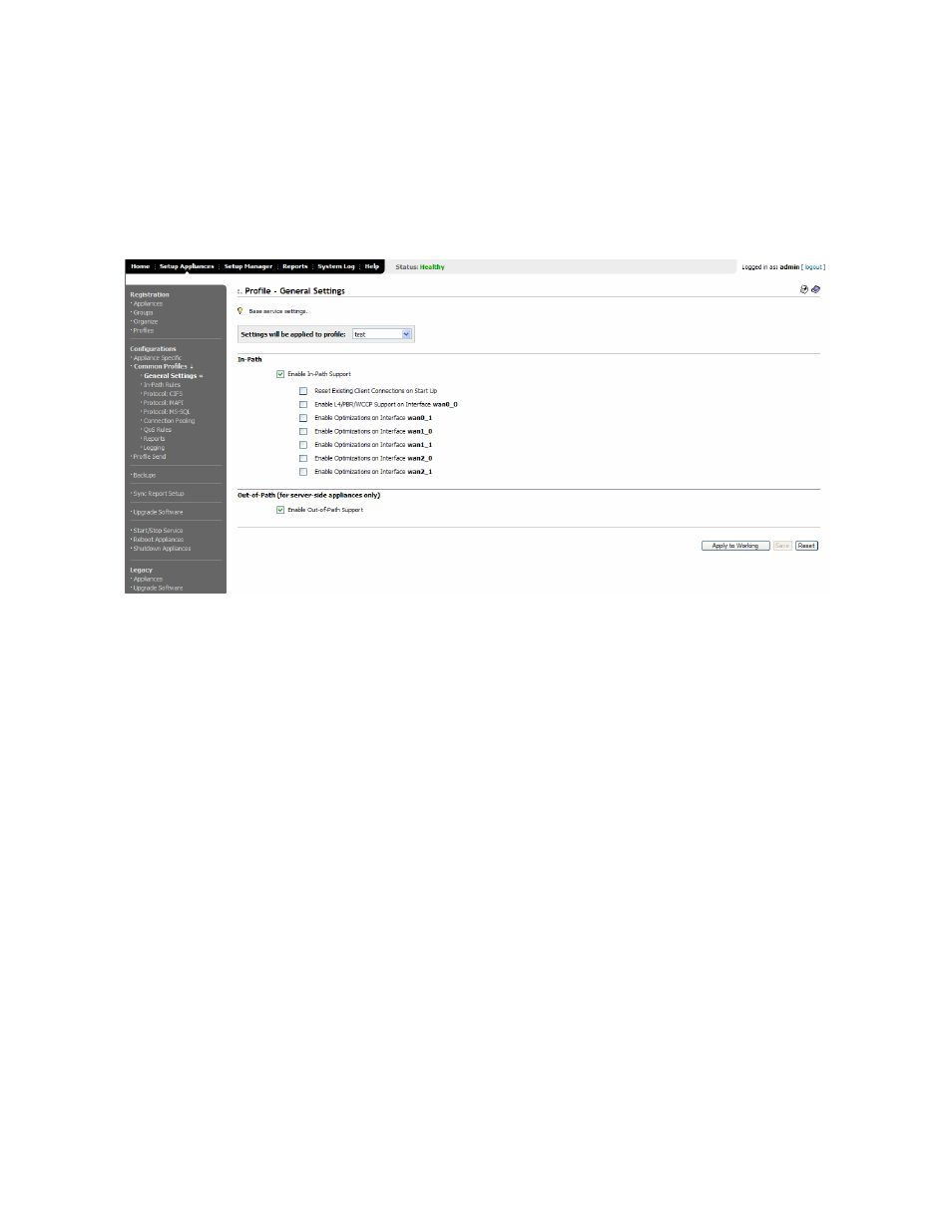 HP StorageWorks Enterprise File Services WAN Accelerator User Manual | Page 40 / 230