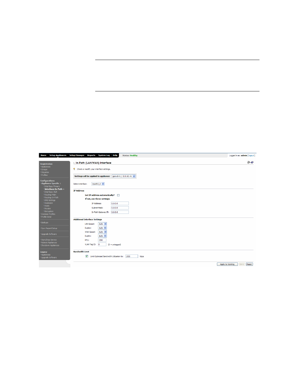 HP StorageWorks Enterprise File Services WAN Accelerator User Manual | Page 80 / 230