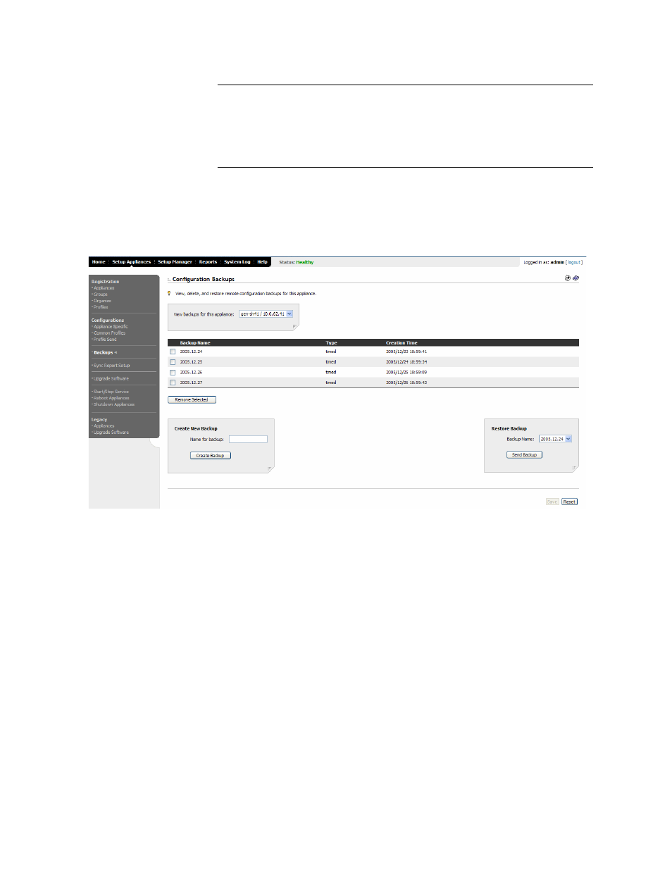 HP StorageWorks Enterprise File Services WAN Accelerator User Manual | Page 96 / 230