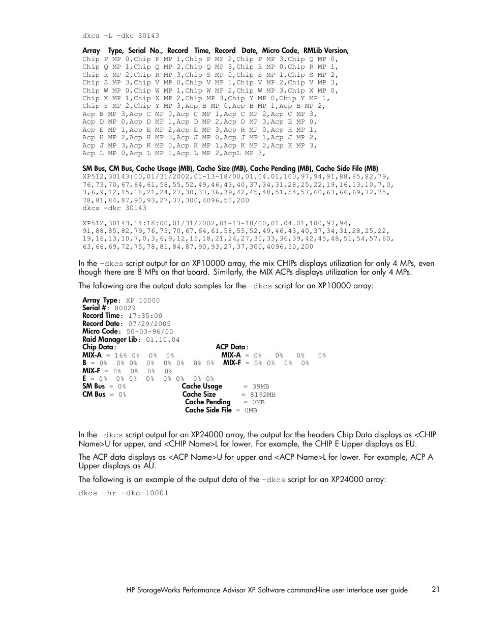 HP XP Performance Advisor Software User Manual | Page 21 / 97