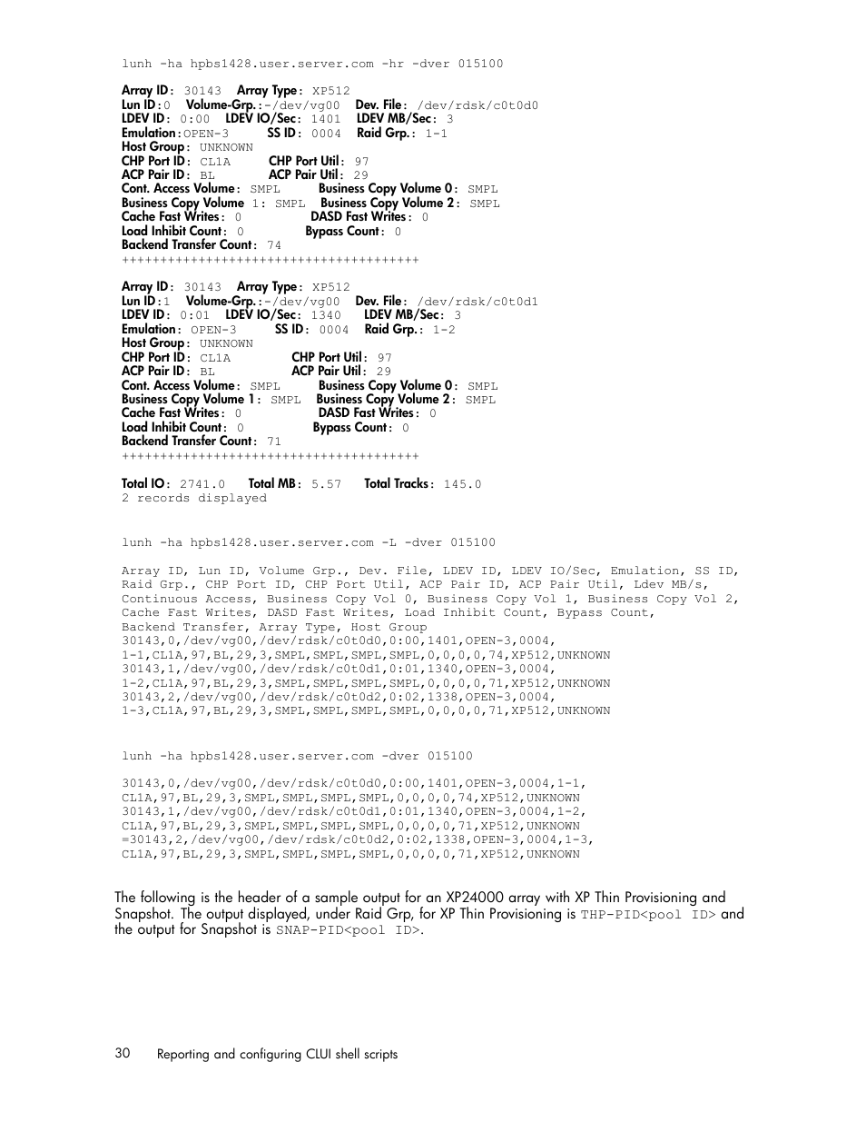 HP XP Performance Advisor Software User Manual | Page 30 / 97