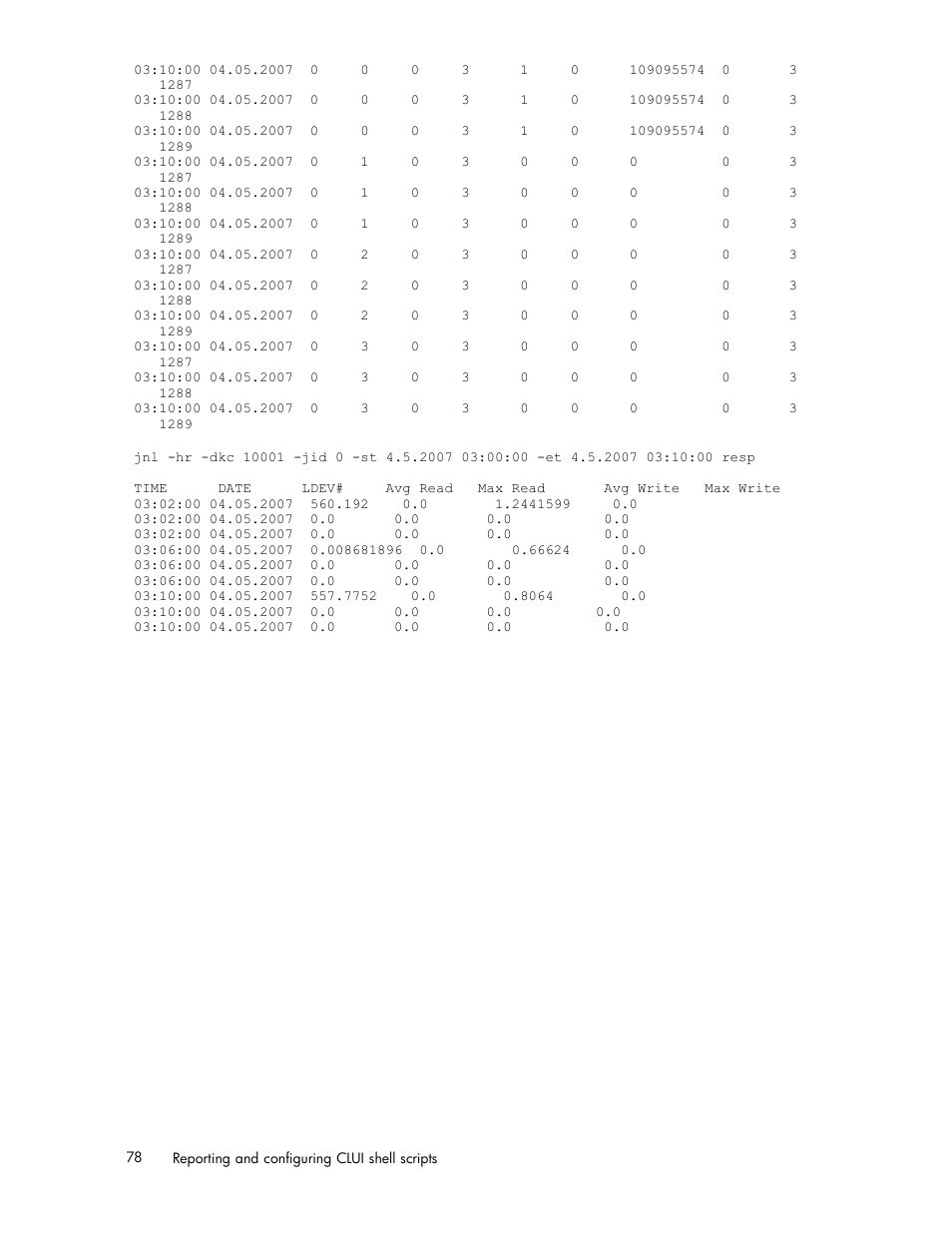 HP XP Performance Advisor Software User Manual | Page 78 / 97