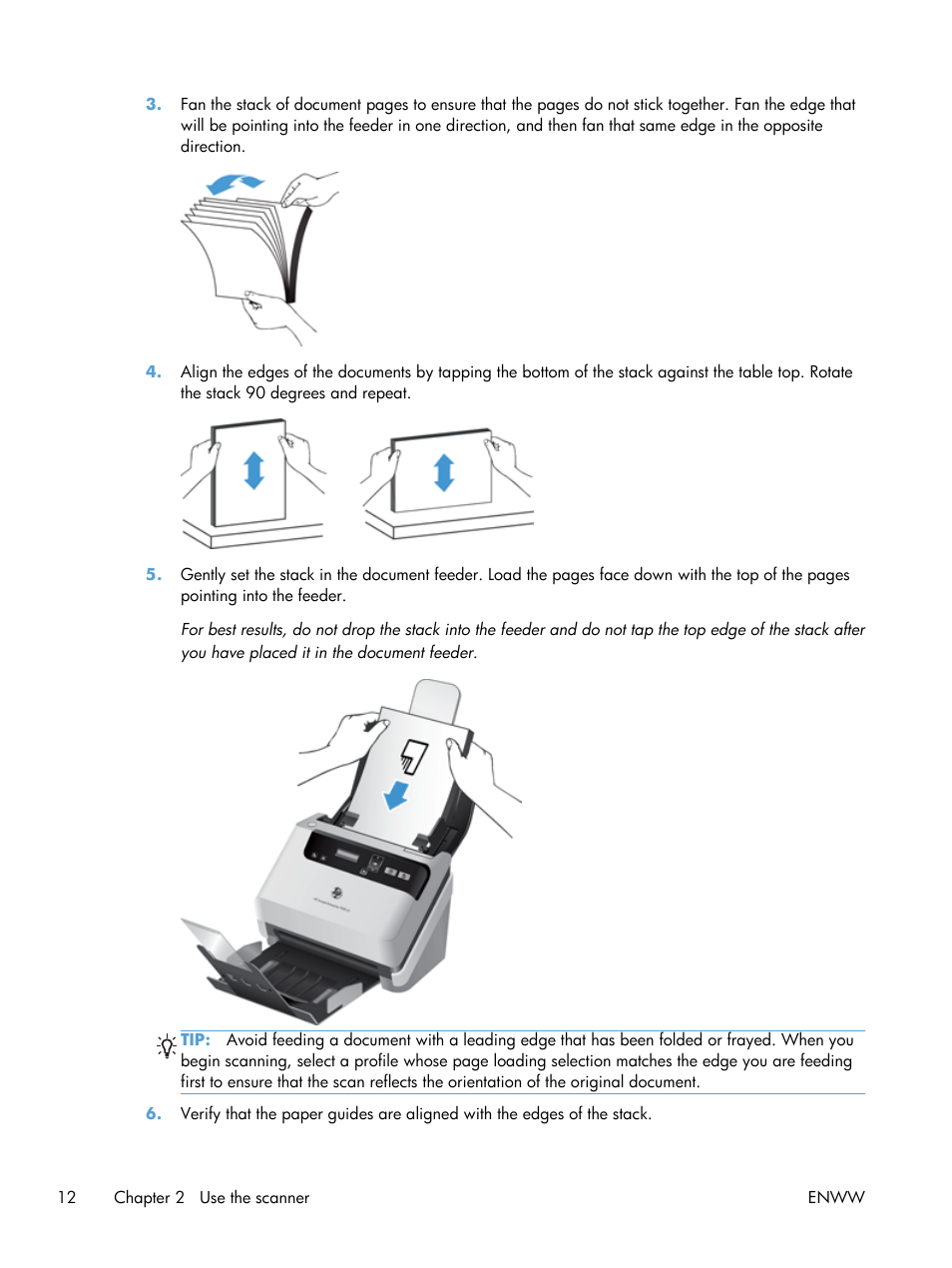 HP Scanjet Enterprise Flow 7000 s2 Sheet-feed Scanner User Manual | Page 18 / 62