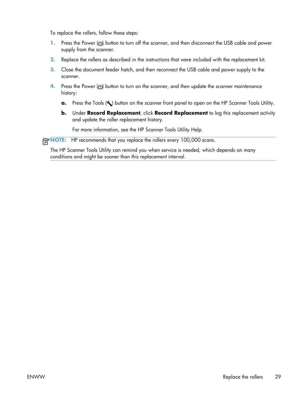 HP Scanjet Enterprise Flow 7000 s2 Sheet-feed Scanner User Manual | Page 35 / 62