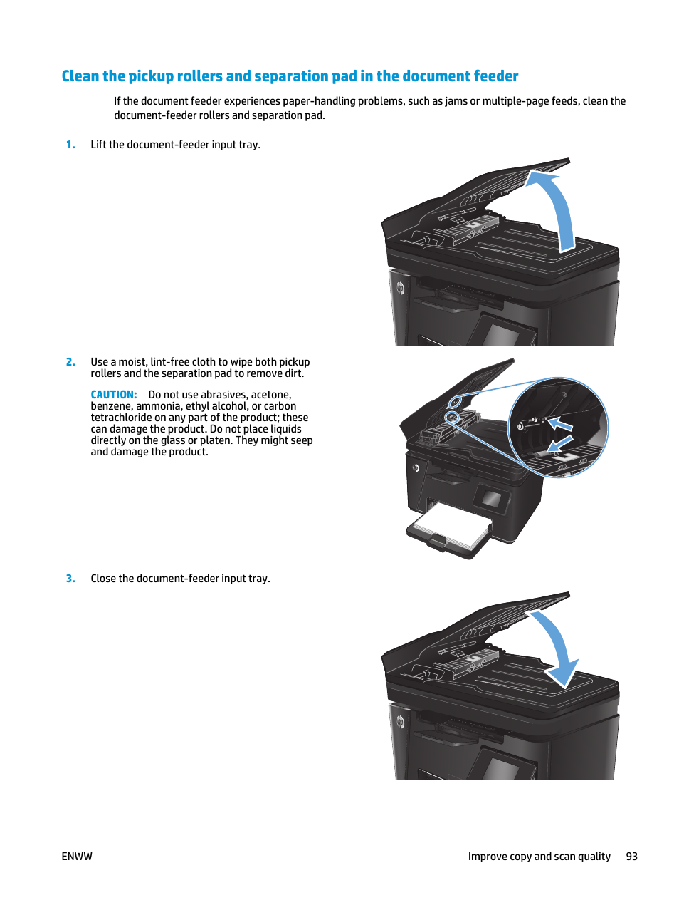 HP LaserJet Pro MFP M127fw User Manual | Page 101 / 122
