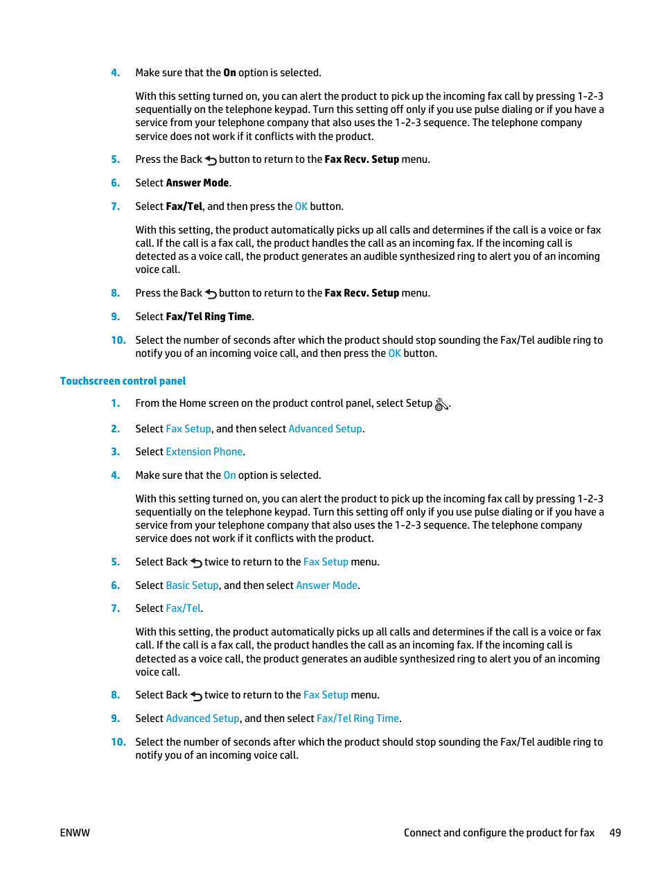 HP LaserJet Pro MFP M127fw User Manual | Page 57 / 122