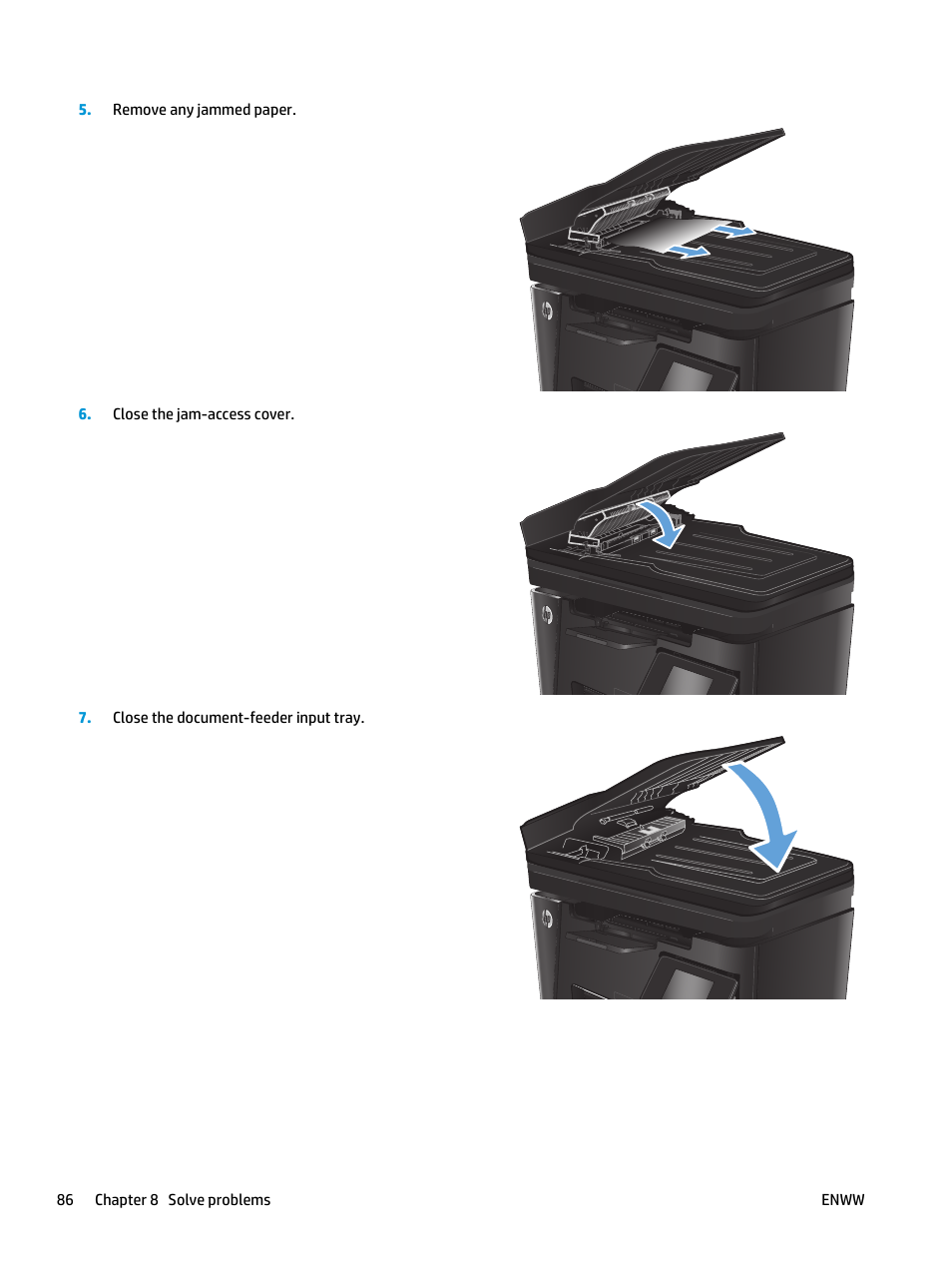 HP LaserJet Pro MFP M127fw User Manual | Page 94 / 122