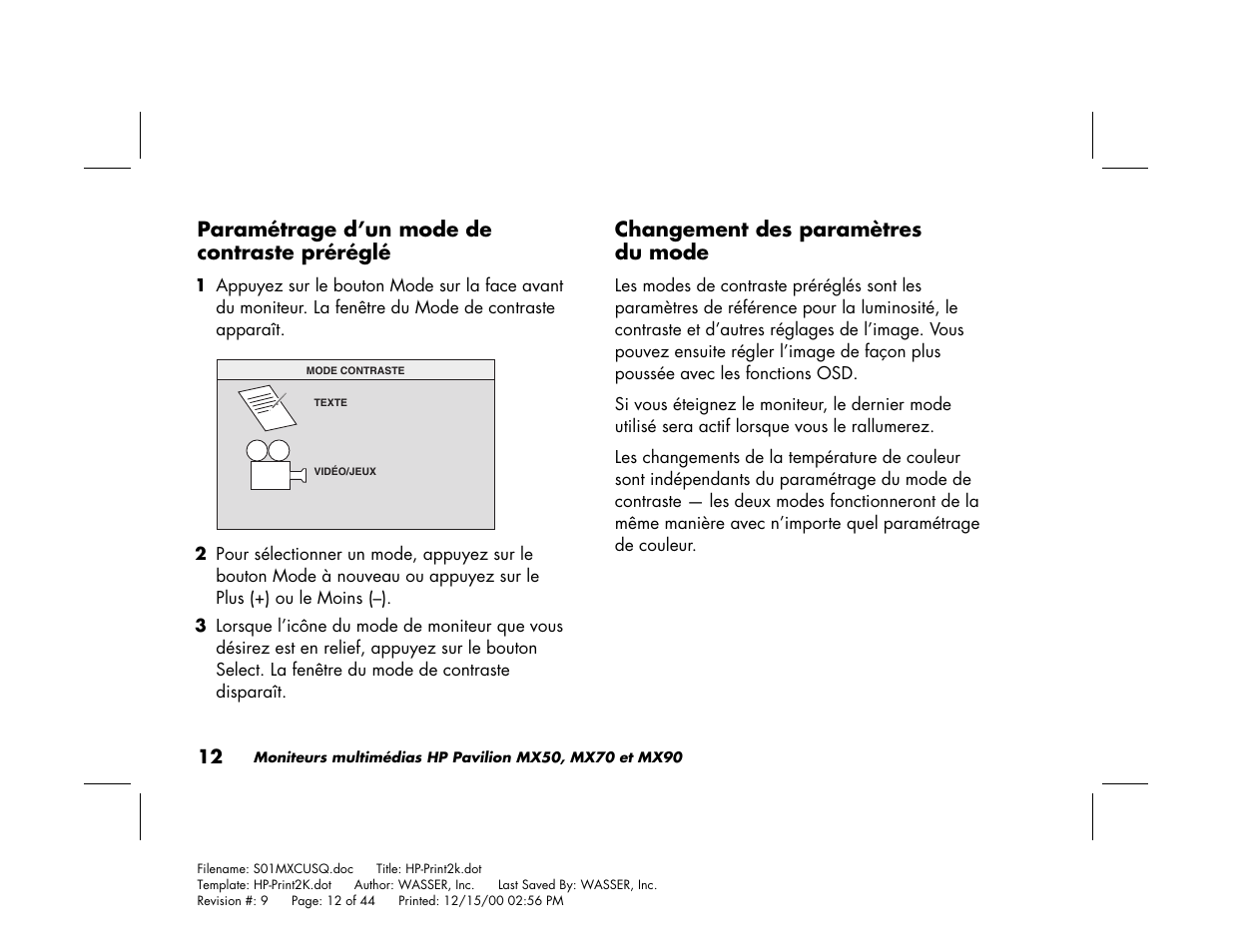 HP Pavilion mx90 19 inch Monitor User Manual | Page 56 / 128