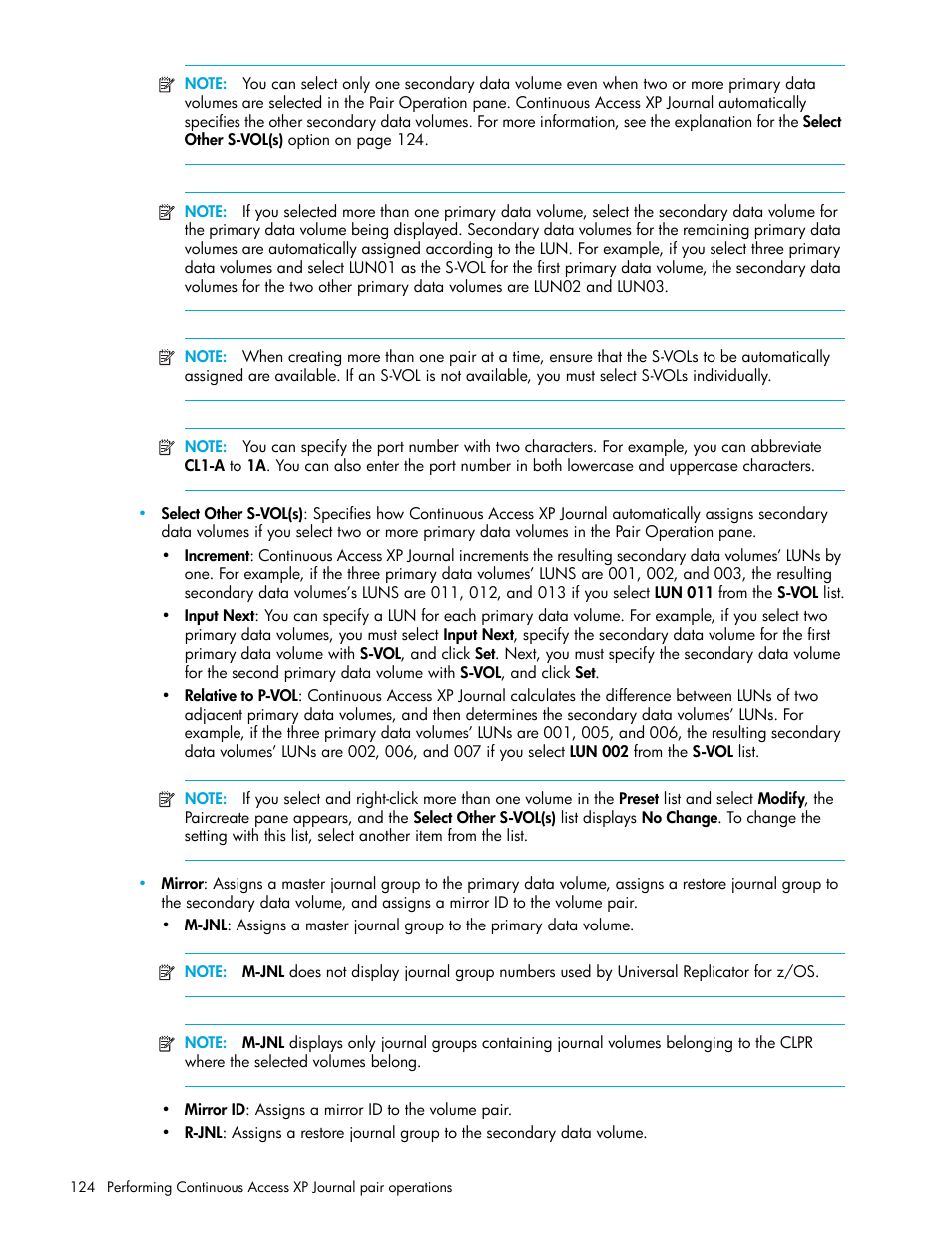 HP StorageWorks XP Remote Web Console Software User Manual | Page 124 / 200