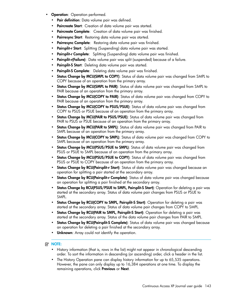 HP StorageWorks XP Remote Web Console Software User Manual | Page 143 / 200