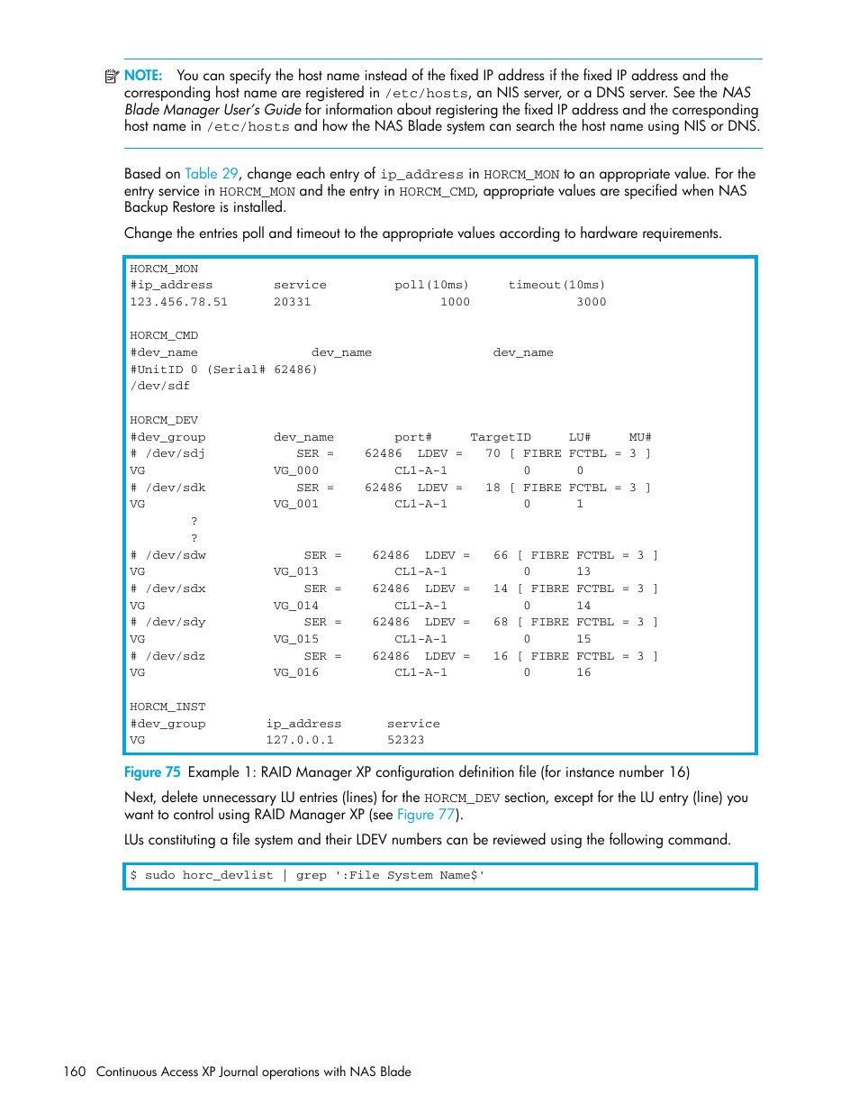 HP StorageWorks XP Remote Web Console Software User Manual | Page 160 / 200