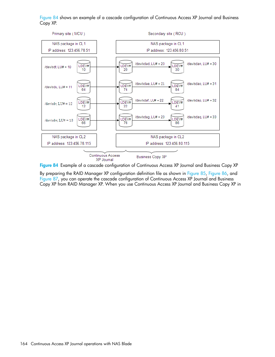 HP StorageWorks XP Remote Web Console Software User Manual | Page 164 / 200