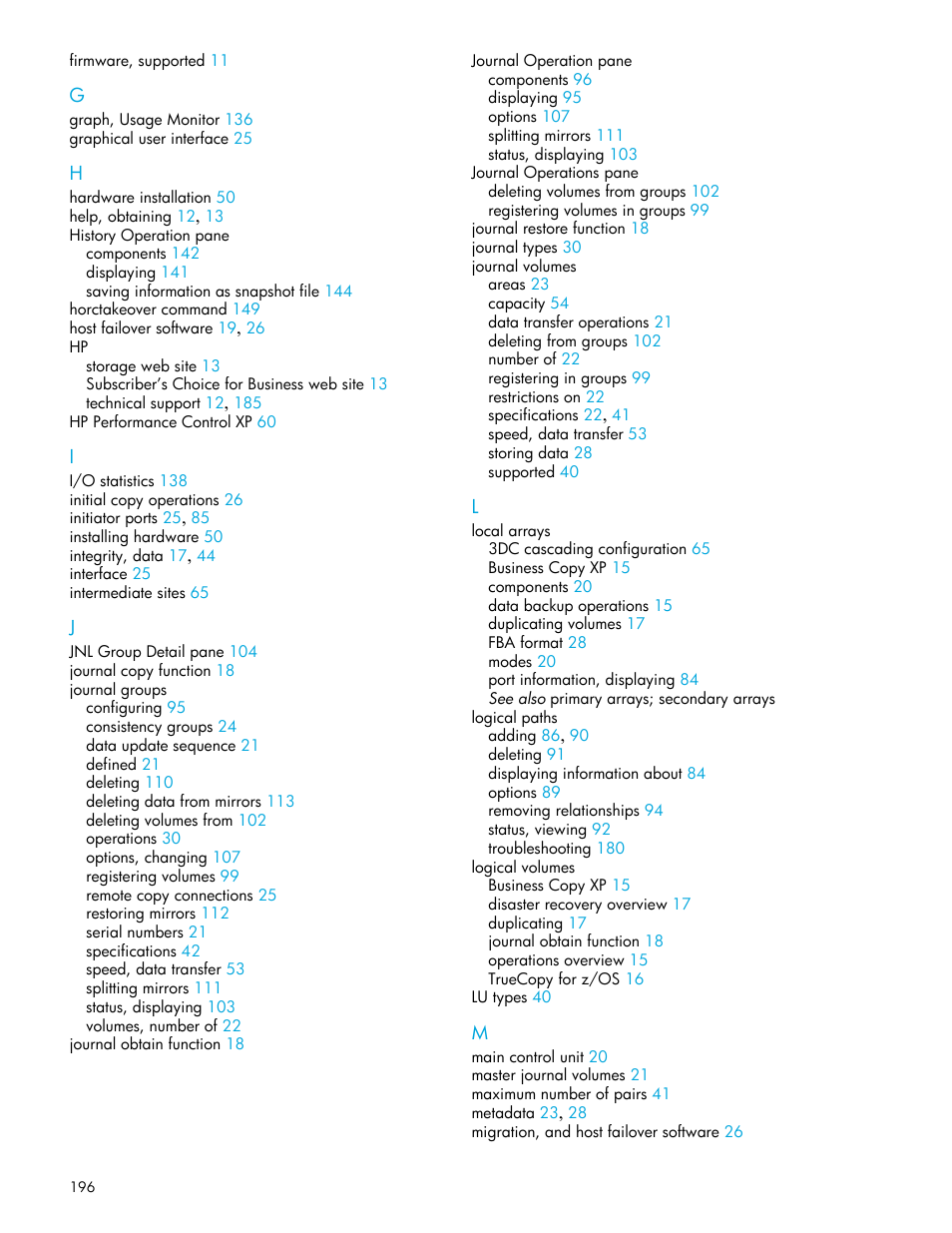 HP StorageWorks XP Remote Web Console Software User Manual | Page 196 / 200