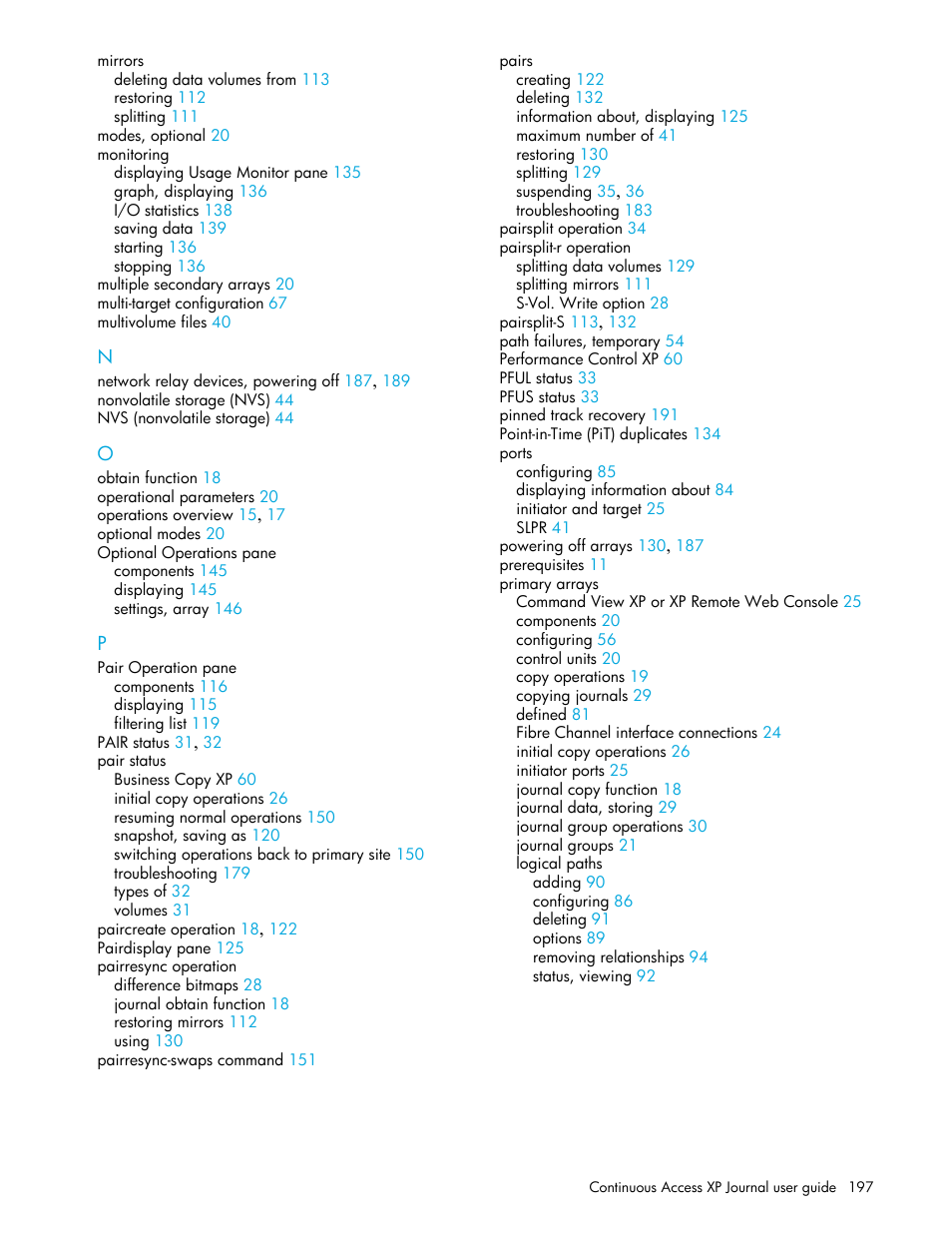 HP StorageWorks XP Remote Web Console Software User Manual | Page 197 / 200