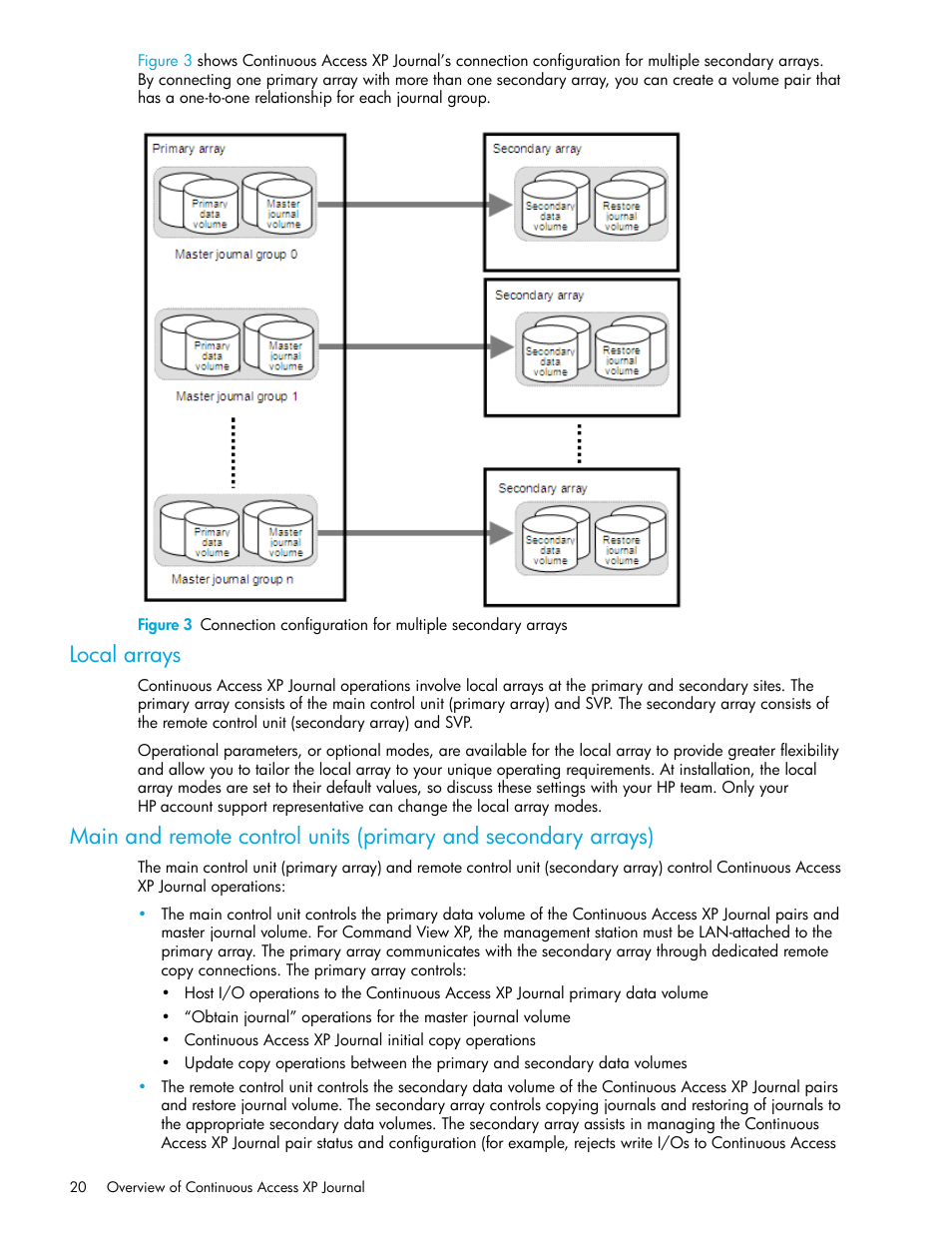 Local arrays | HP StorageWorks XP Remote Web Console Software User Manual | Page 20 / 200