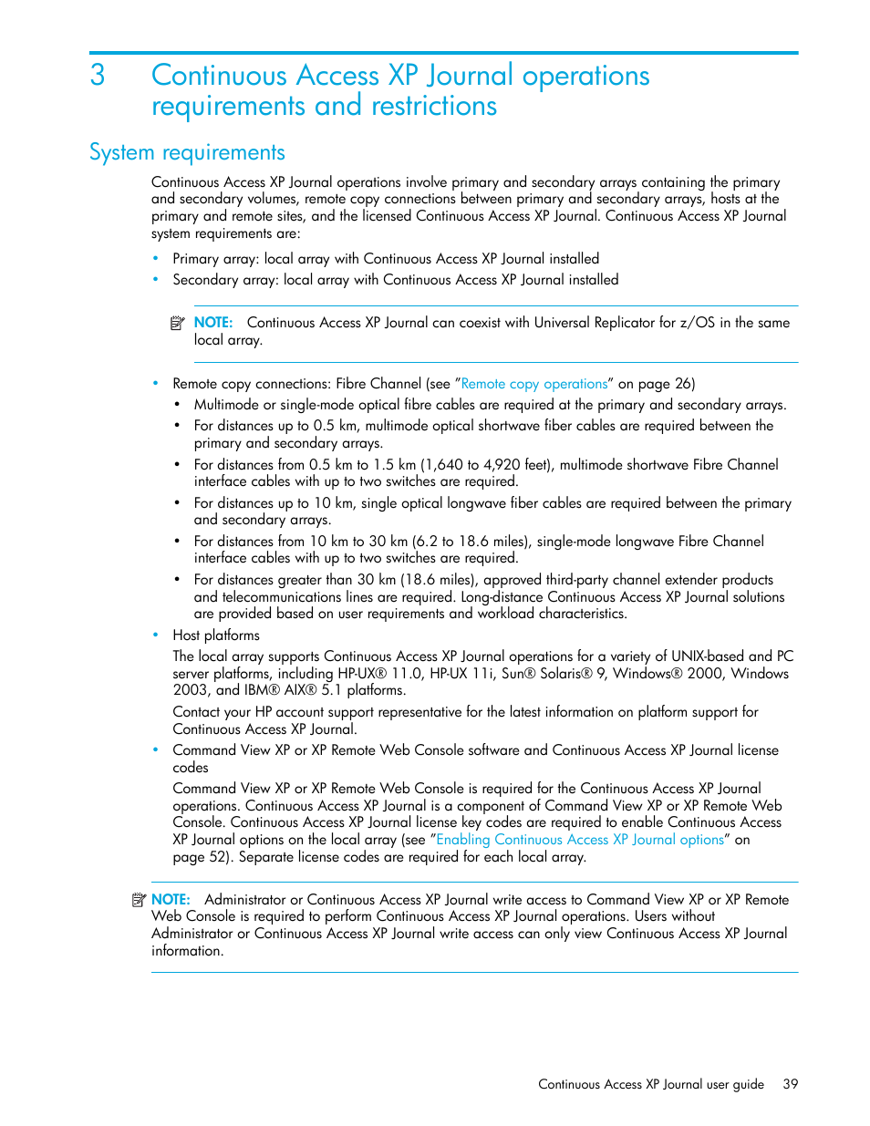 System requirements | HP StorageWorks XP Remote Web Console Software User Manual | Page 39 / 200