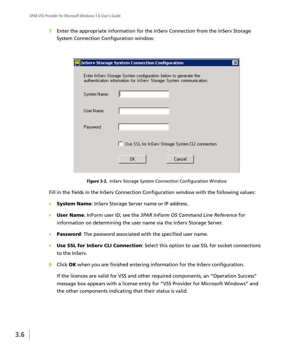 HP 3PAR VSS Provider Software User Manual | Page 22 / 56