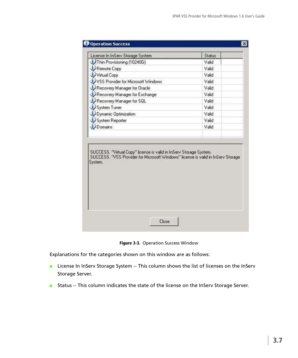 HP 3PAR VSS Provider Software User Manual | Page 23 / 56