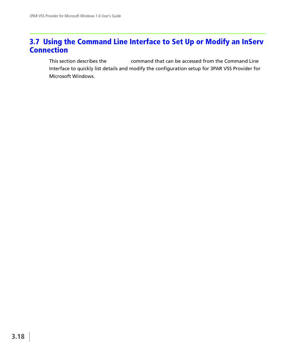 HP 3PAR VSS Provider Software User Manual | Page 34 / 56