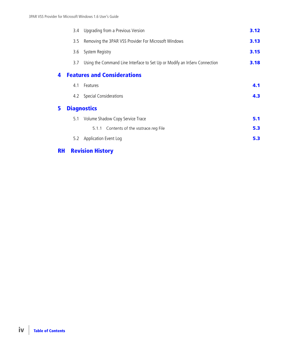 HP 3PAR VSS Provider Software User Manual | Page 4 / 56