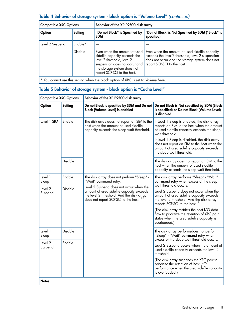 HP XP P9500 Storage User Manual | Page 11 / 34