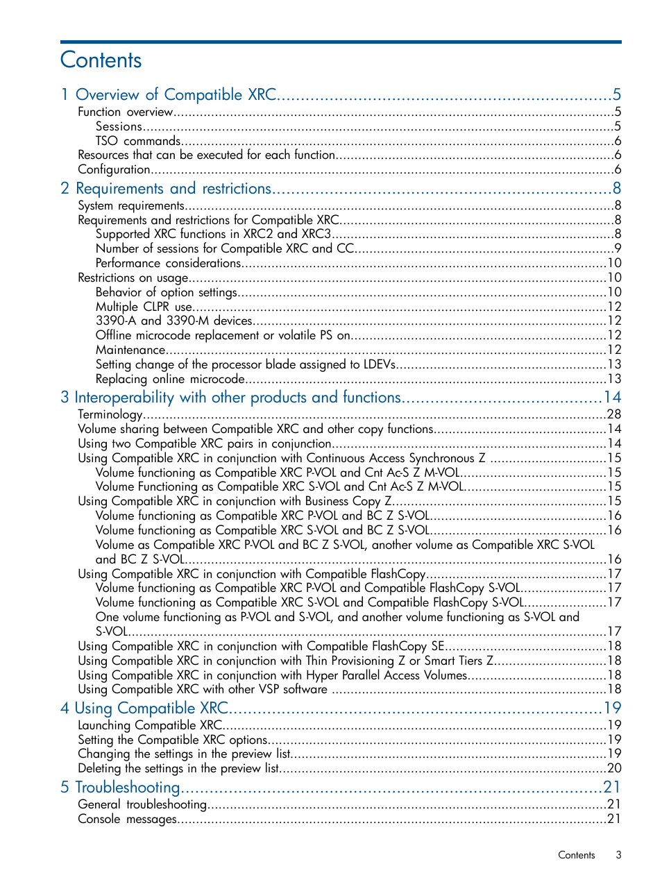 HP XP P9500 Storage User Manual | Page 3 / 34