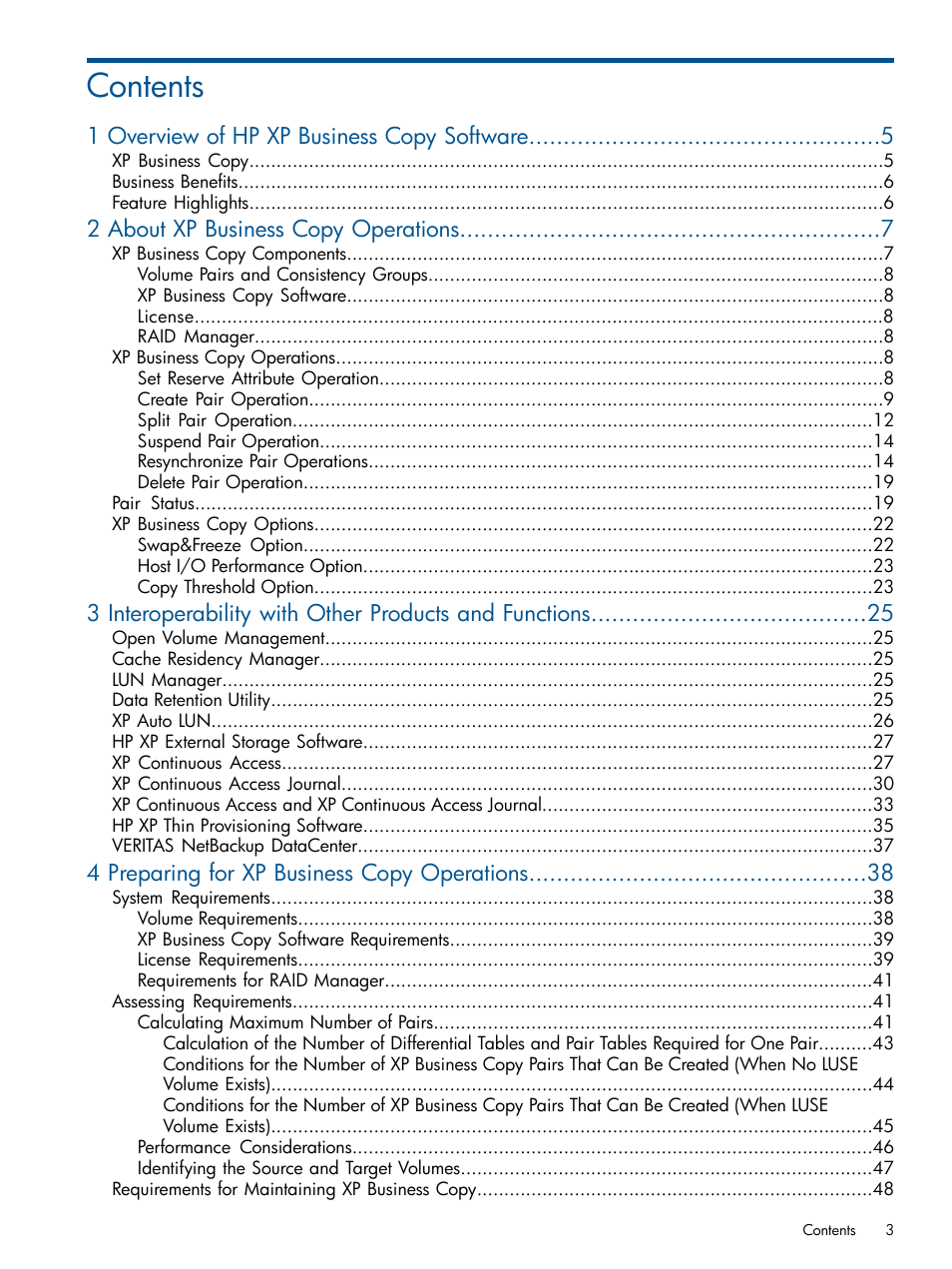 HP StorageWorks XP Remote Web Console Software User Manual | Page 3 / 109