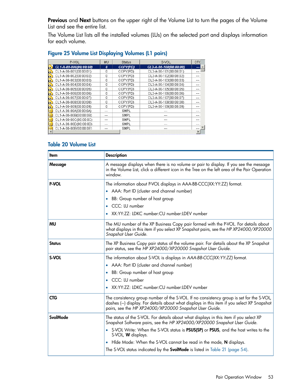 HP StorageWorks XP Remote Web Console Software User Manual | Page 53 / 109