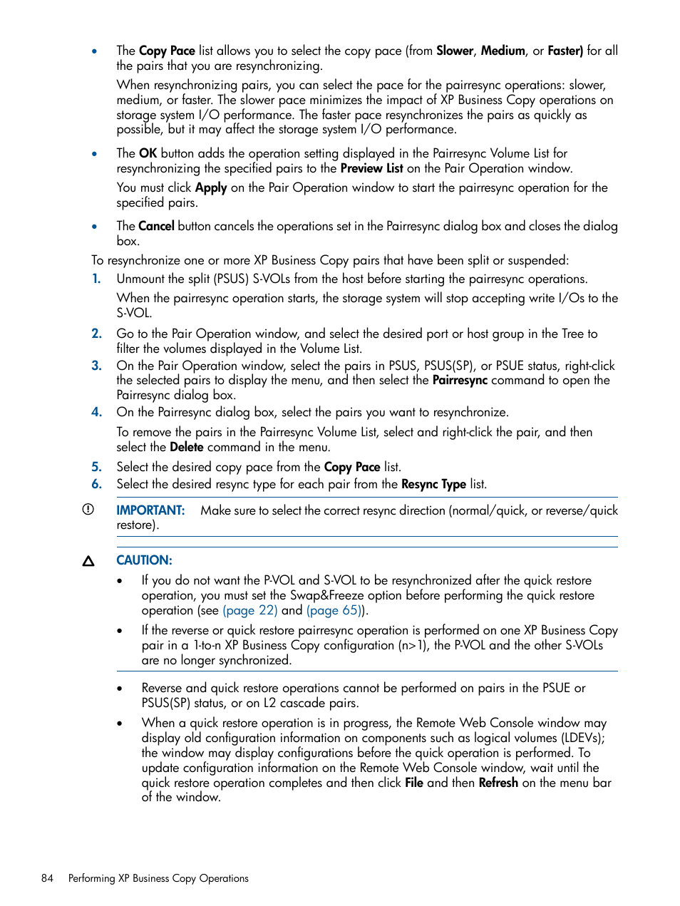 HP StorageWorks XP Remote Web Console Software User Manual | Page 84 / 109