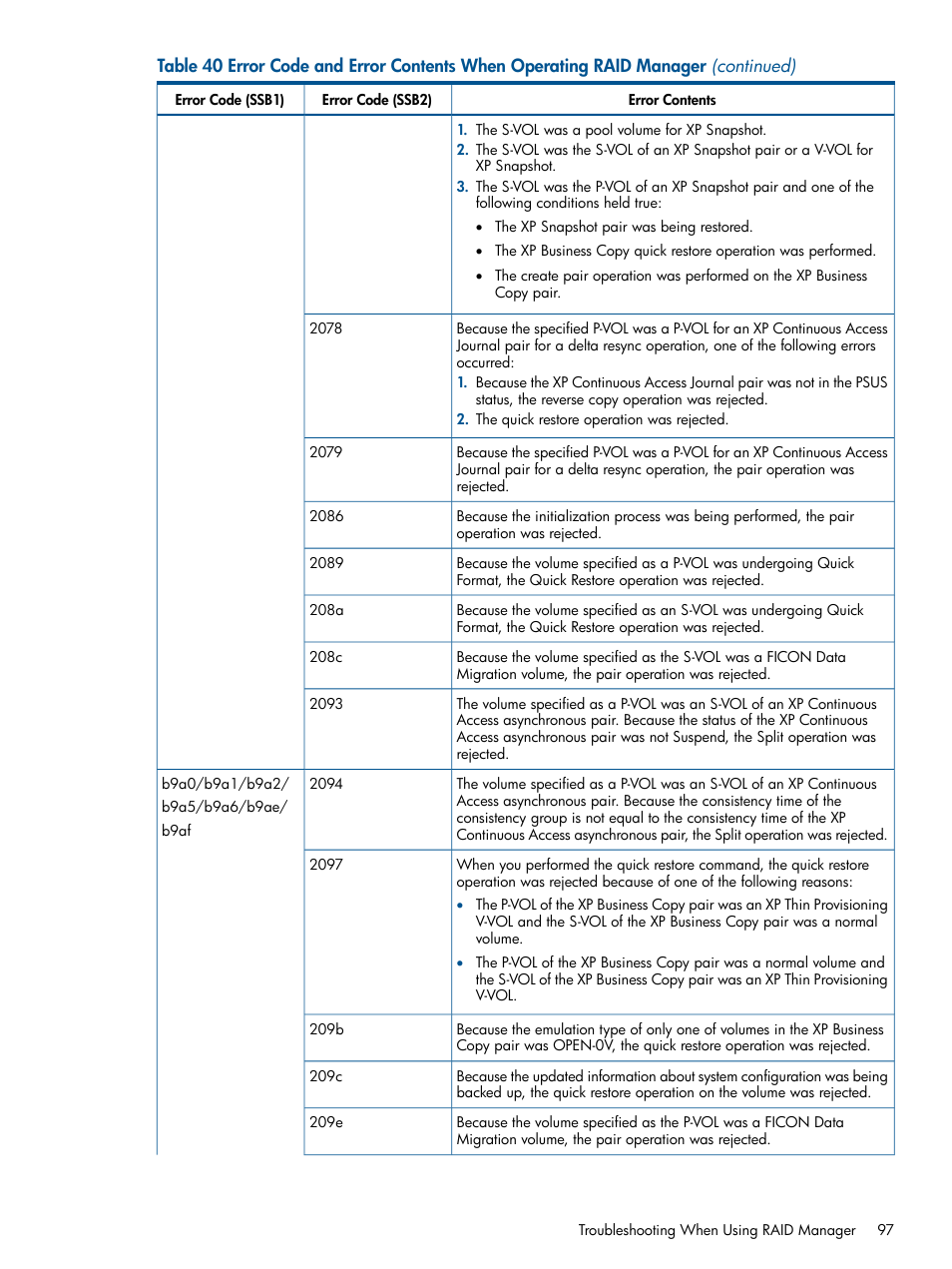 HP StorageWorks XP Remote Web Console Software User Manual | Page 97 / 109