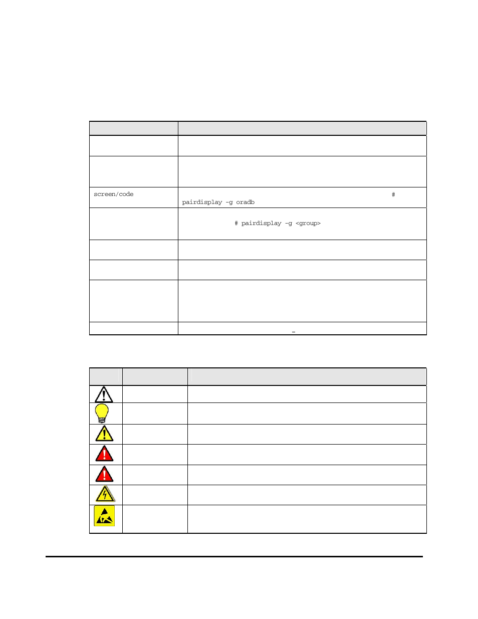 Document conventions | HP XP20000XP24000 Disk Array User Manual | Page 10 / 226