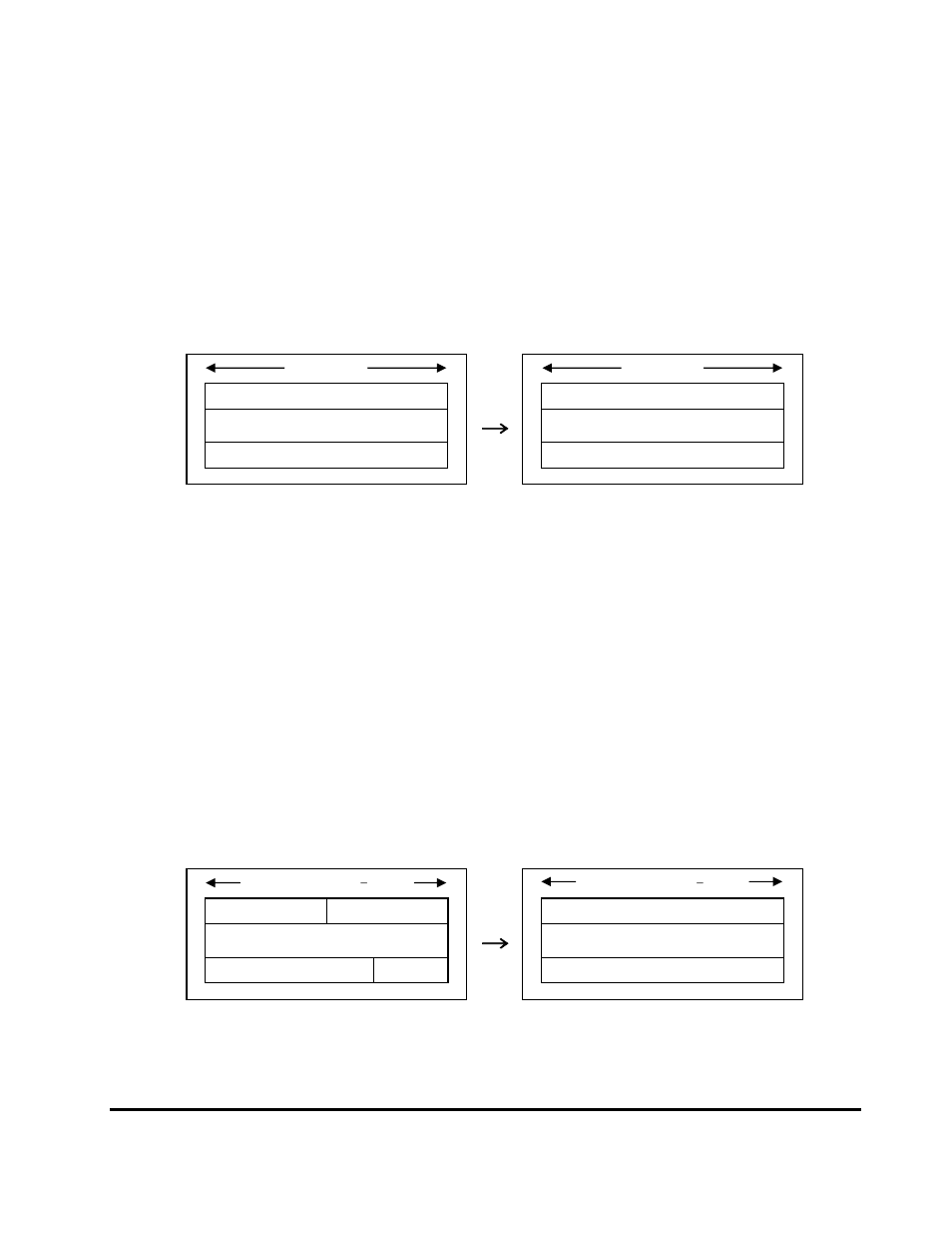Fxotm operations, Fxotm with fixed-length record format | HP XP20000XP24000 Disk Array User Manual | Page 43 / 226