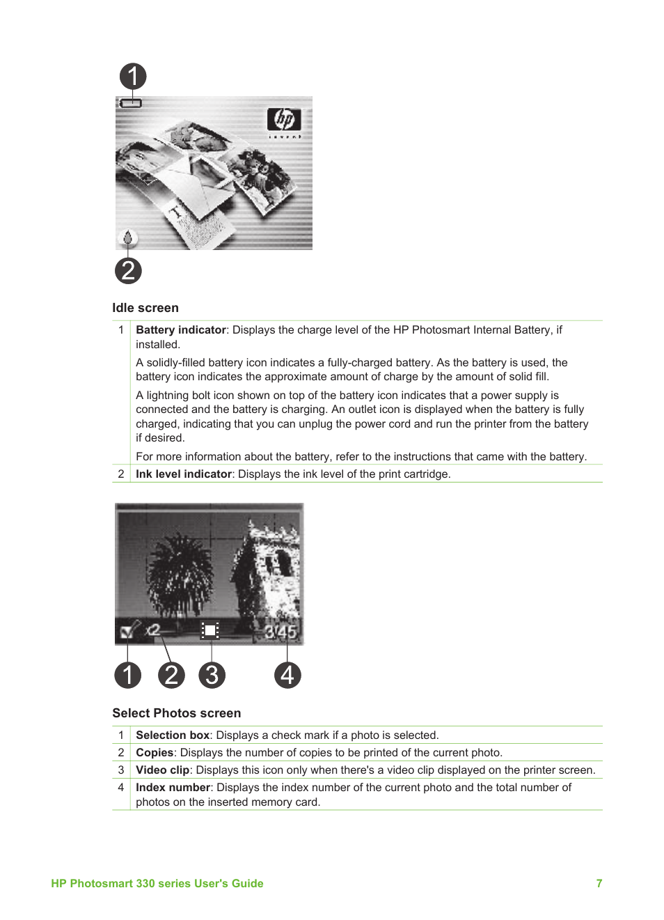 HP Photosmart 335 Compact Photo Printer User Manual | Page 13 / 69