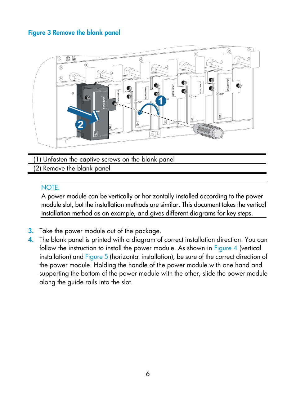 HP Networking Switch Power Supplies User Manual | Page 6 / 13