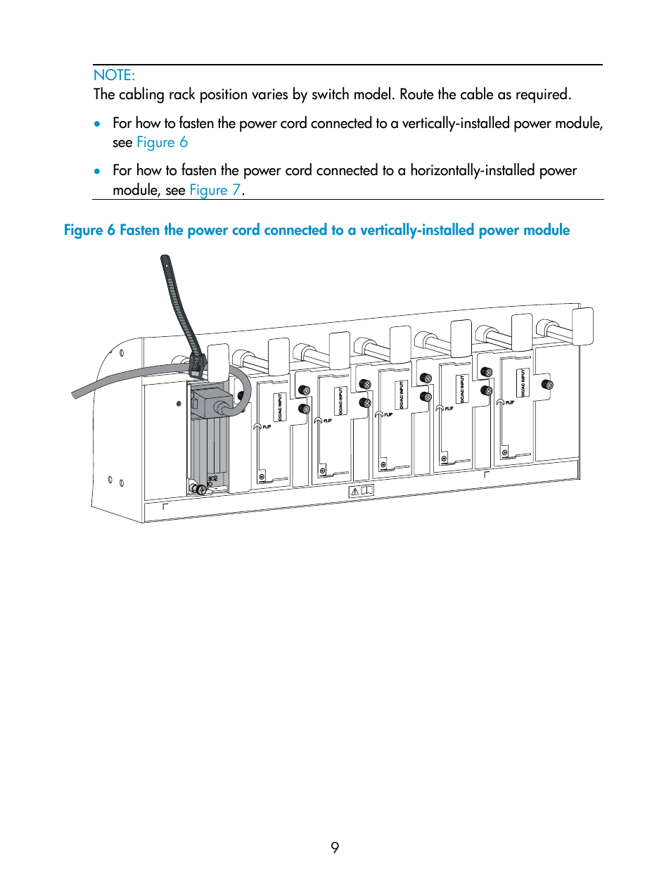 HP Networking Switch Power Supplies User Manual | Page 9 / 13