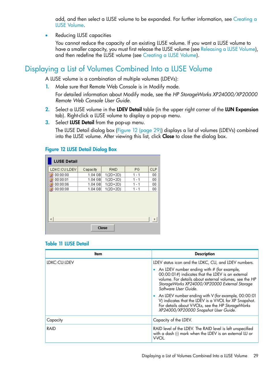 HP XP Array Manager Software User Manual | Page 29 / 43