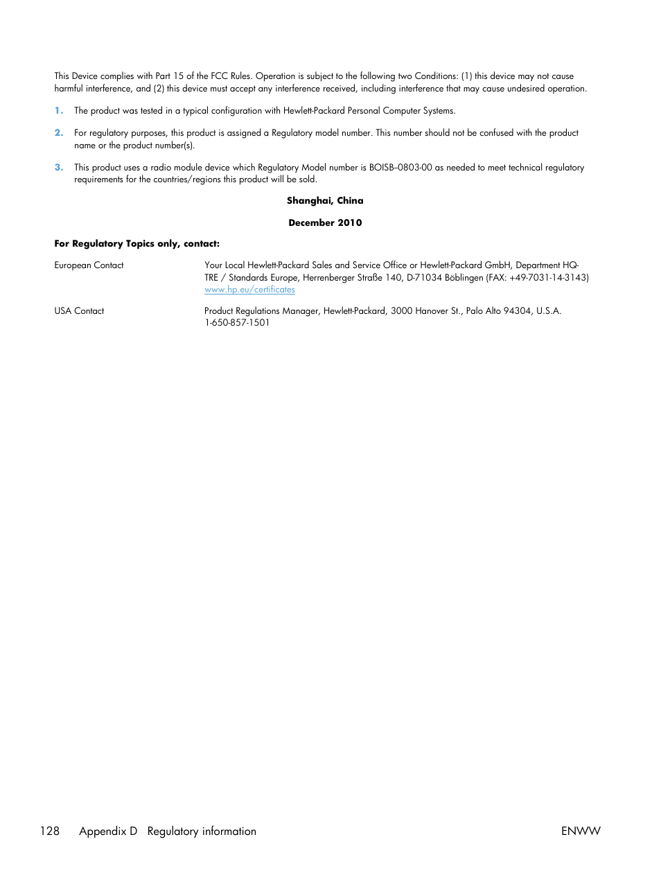 HP LASERJET PRO P1102w User Manual | Page 142 / 158