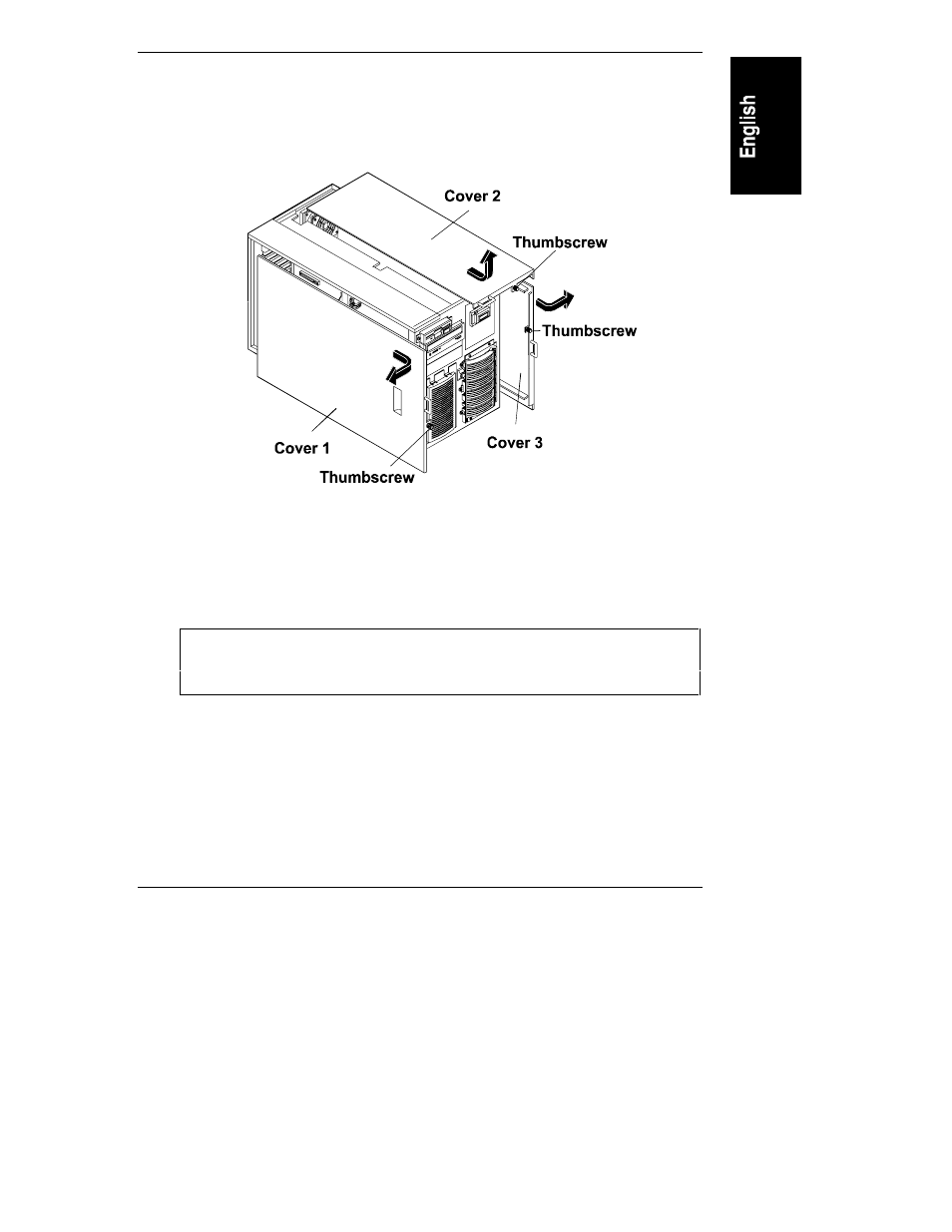 Replacing the hp netserver lh 4 covers, Removing the hp netserver lh 4r covers | HP Netserver L Server series User Manual | Page 17 / 126