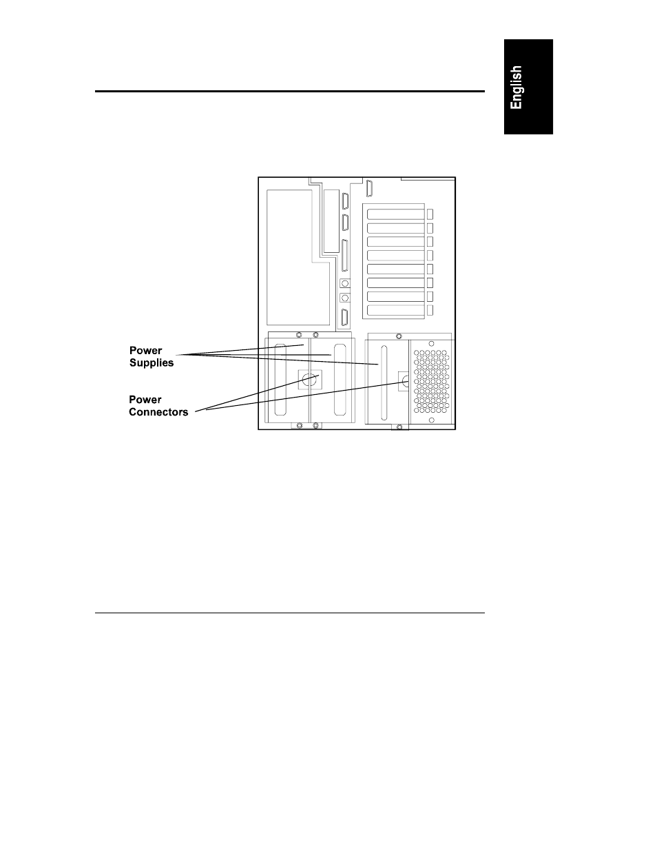 7 installing additional power supplies, Installing an additional power supply | HP Netserver L Server series User Manual | Page 49 / 126