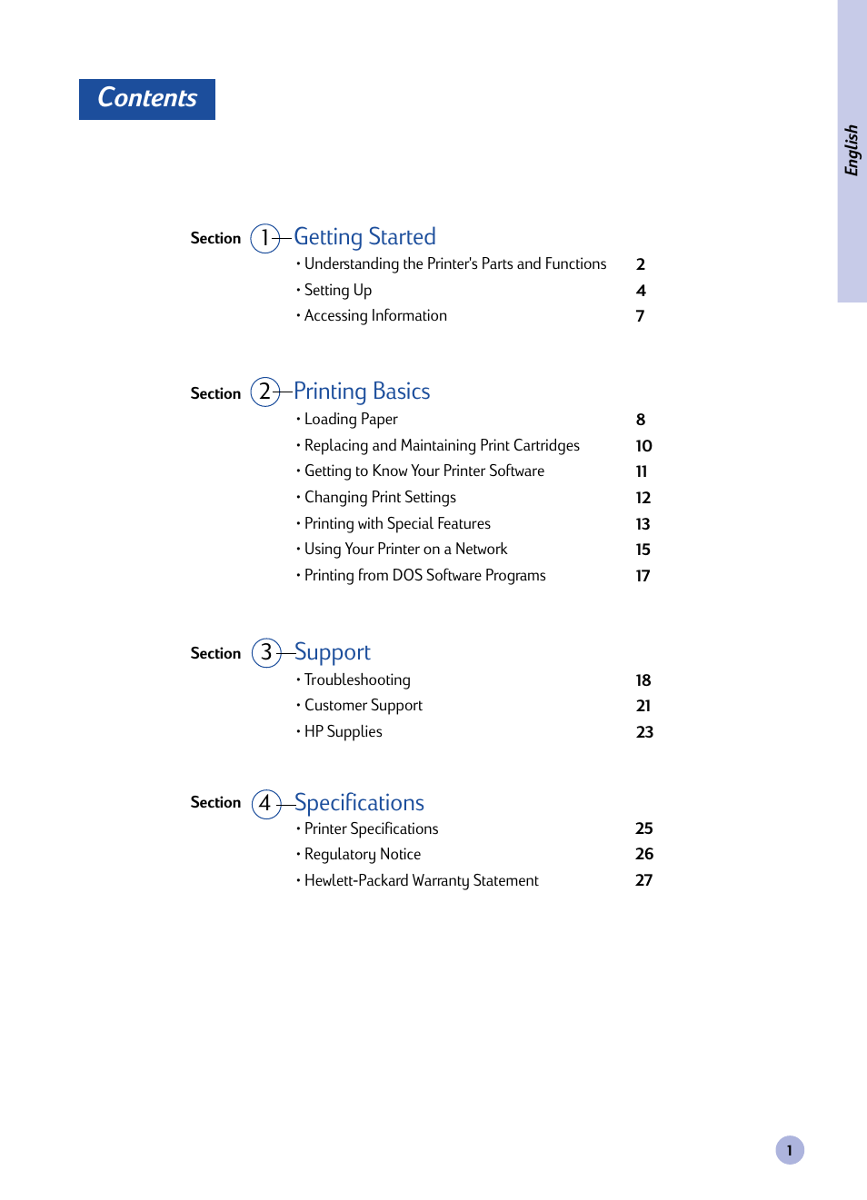 HP Deskjet 1125c Printer User Manual | Page 16 / 44