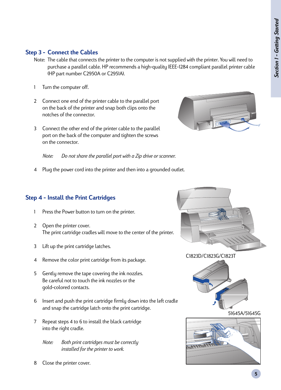 HP Deskjet 1125c Printer User Manual | Page 20 / 44
