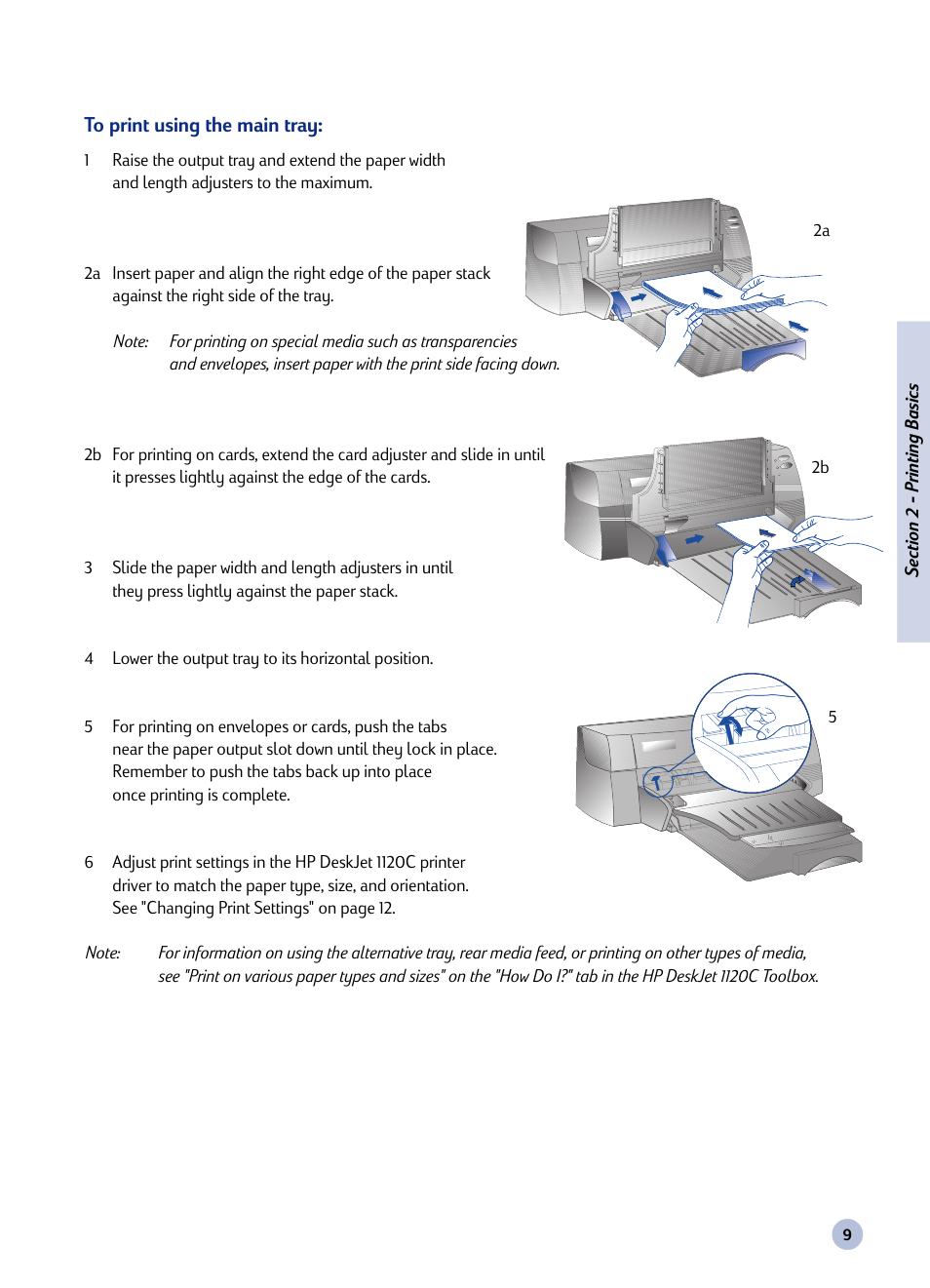 HP Deskjet 1125c Printer User Manual | Page 24 / 44