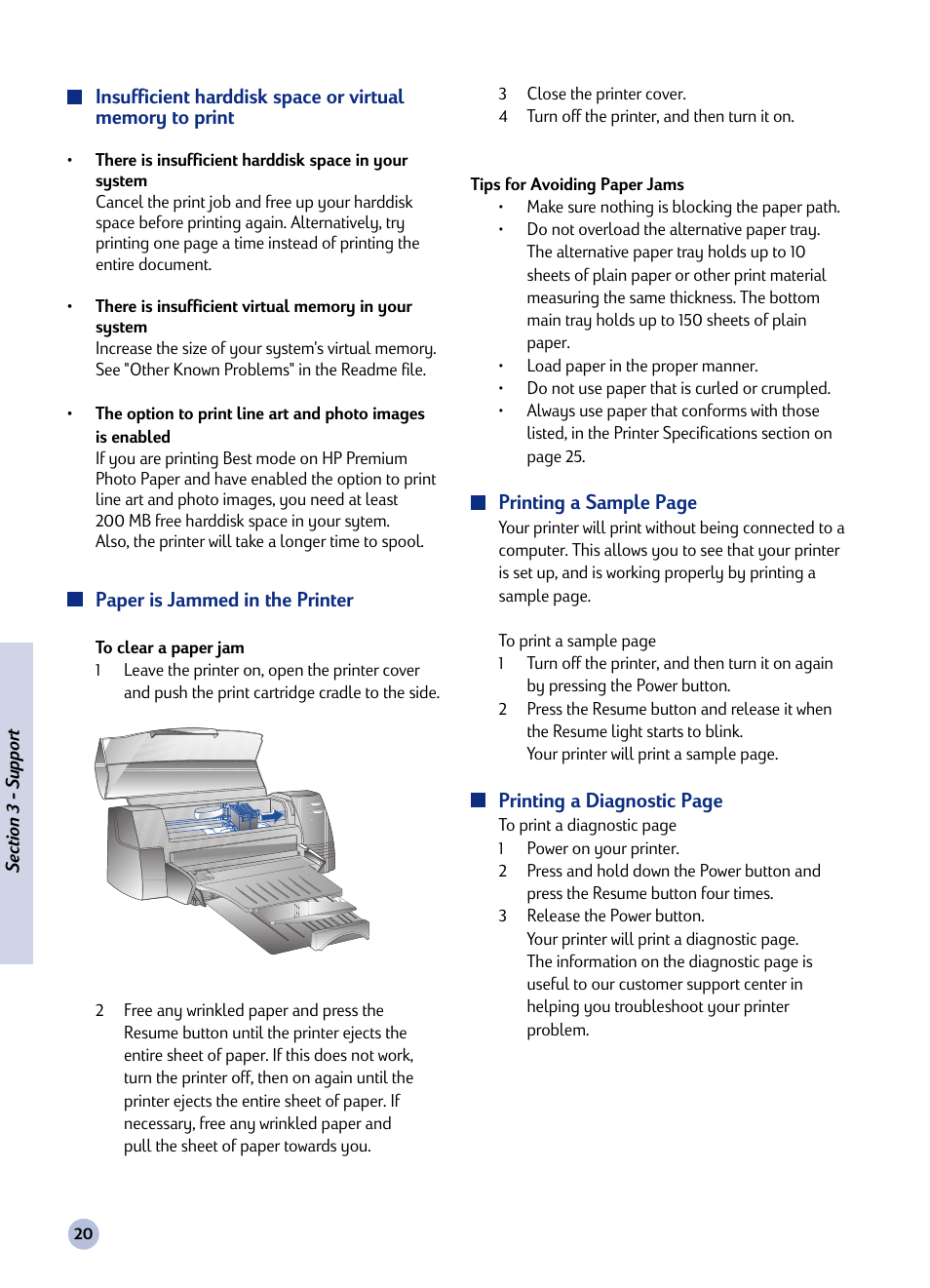 HP Deskjet 1125c Printer User Manual | Page 35 / 44