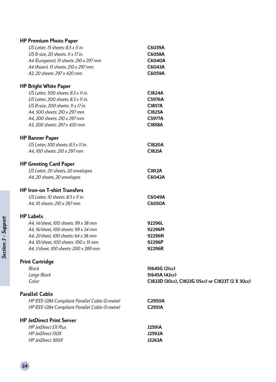 HP Deskjet 1125c Printer User Manual | Page 39 / 44